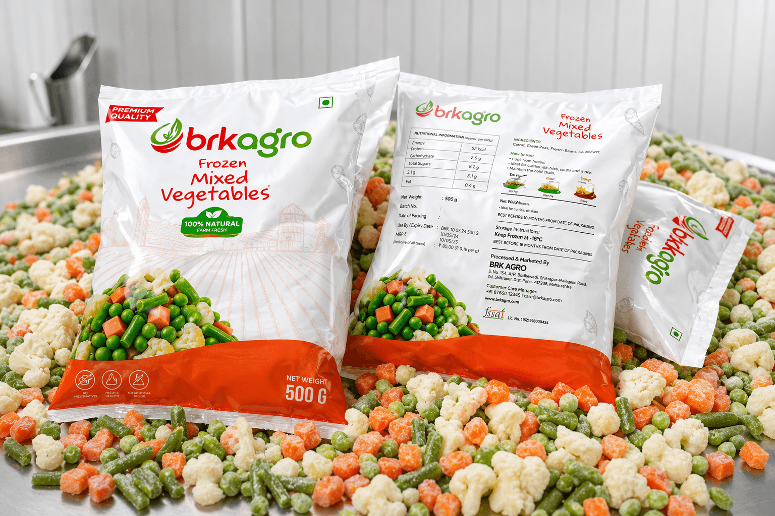 BRK Agro product range display