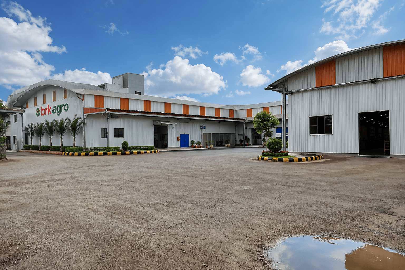 Modern industrial compound for cold storage operations