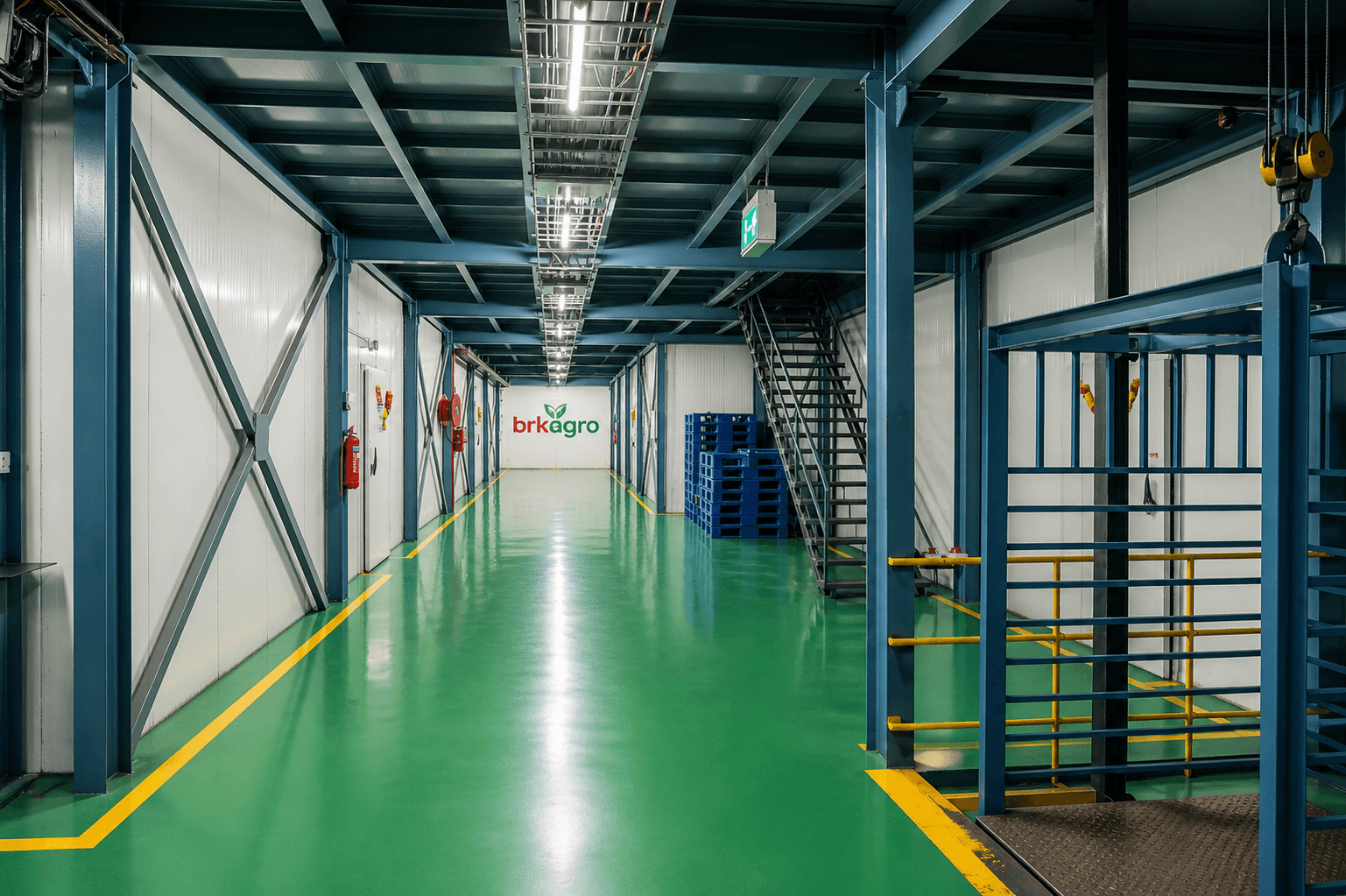 Cold storage interior section three
