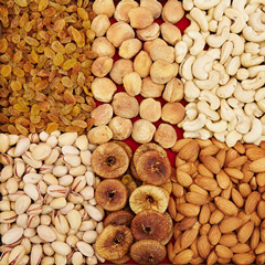 Dry fruits items